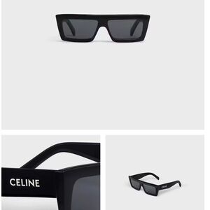Celine Black Square Sunglasses